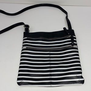 Merona Medium Shoulder Bag Black & White